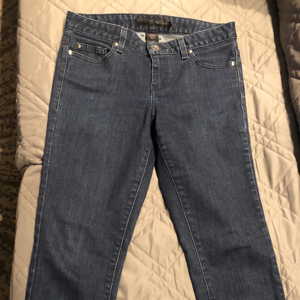 Calvin Klein crop pants with cuff